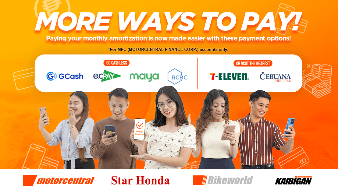 moreways to pay